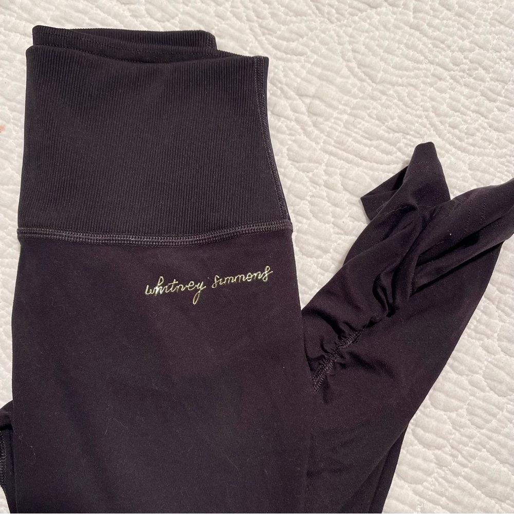 Gymshark x Whitney Simmons Limited Edition Rib Waist Leggings
